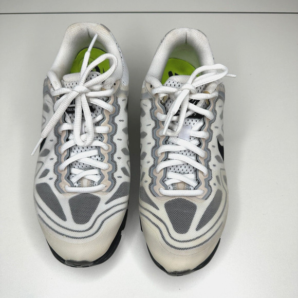 Nike Cream White Black Gray Tailwind 7 Max Air Womens Running Sneakers Size 9 - Picture 4 of 13